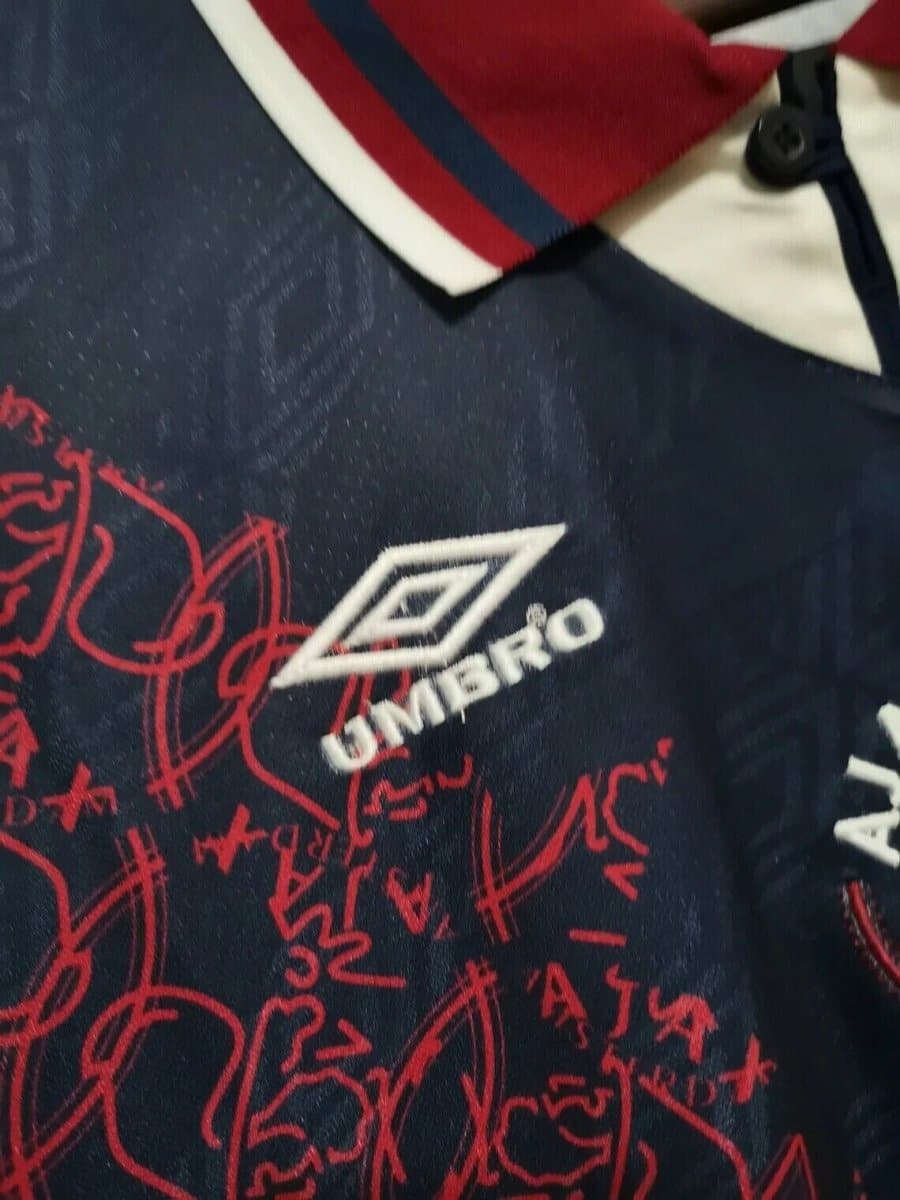 Ajax Amsterdam 1994-1995 Away Football Jersey