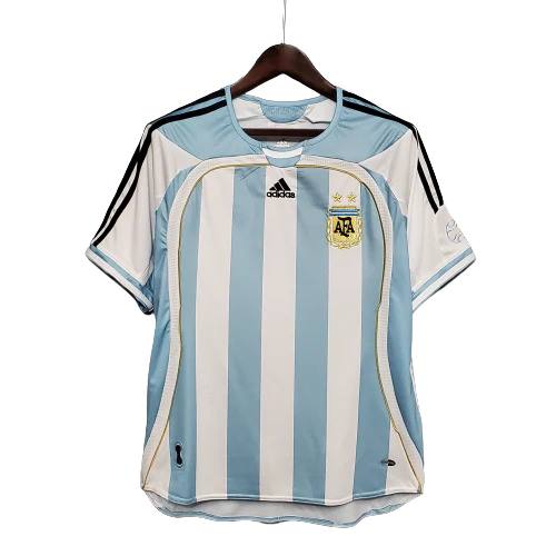 Argentina 2006 Home Football Jersey