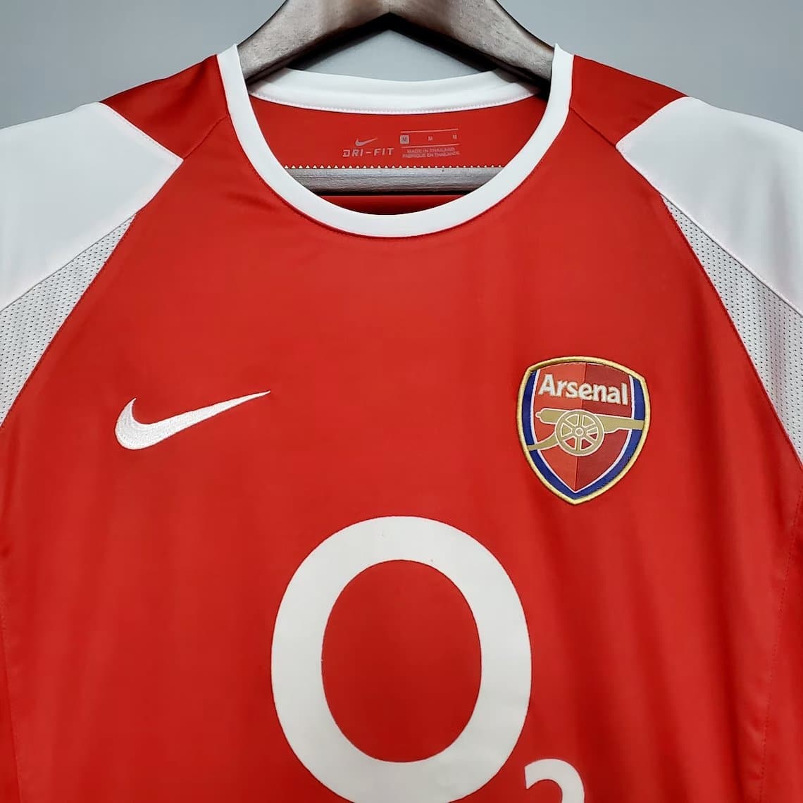 Arsenal 2002-2004 Home Retro Football Jersey