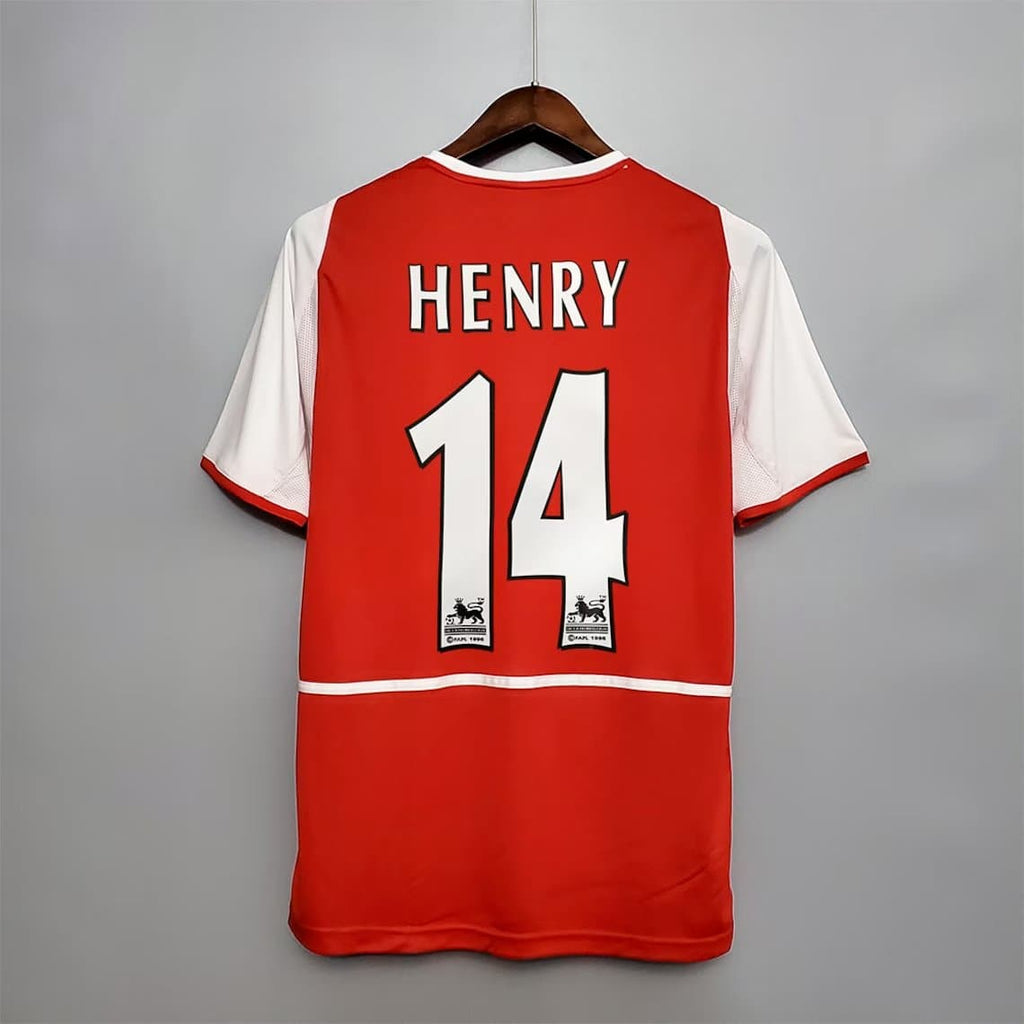 Arsenal 2002-2004 Home Retro Football Jersey