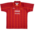 AS Roma 1996-97 Home Football Jersey
