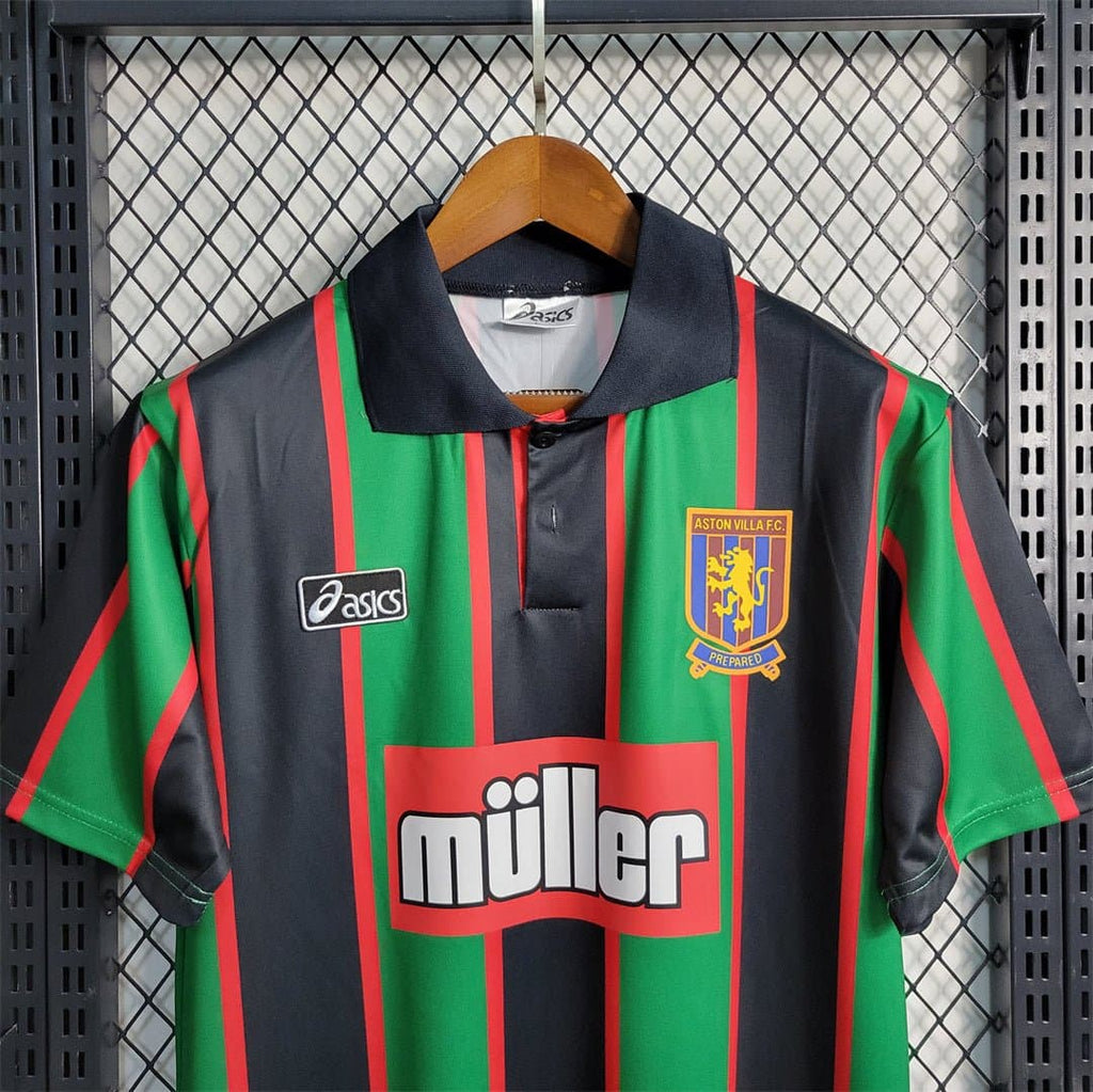 Aston Villa Retro Away Football Jersey