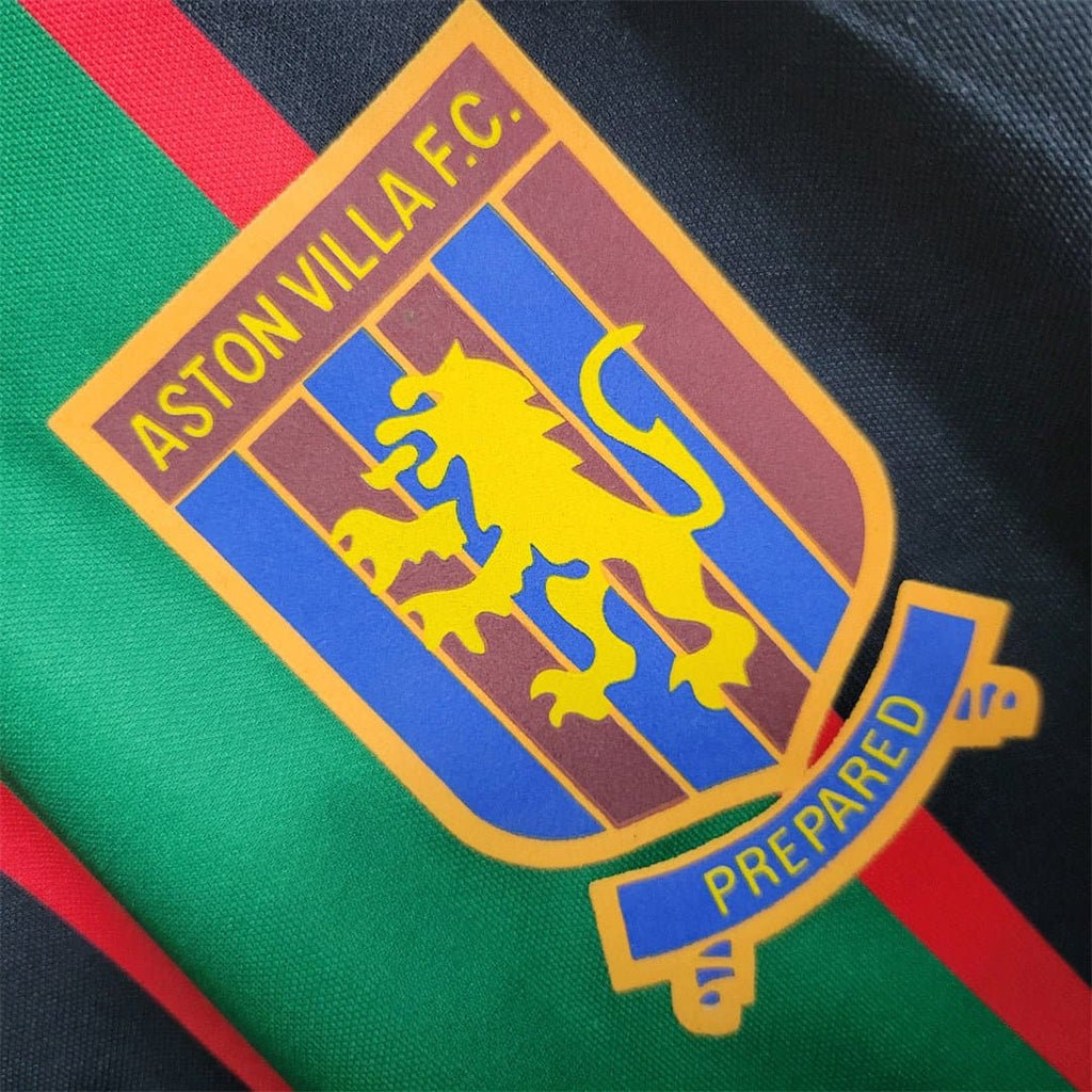 Aston Villa Retro Away Football Jersey