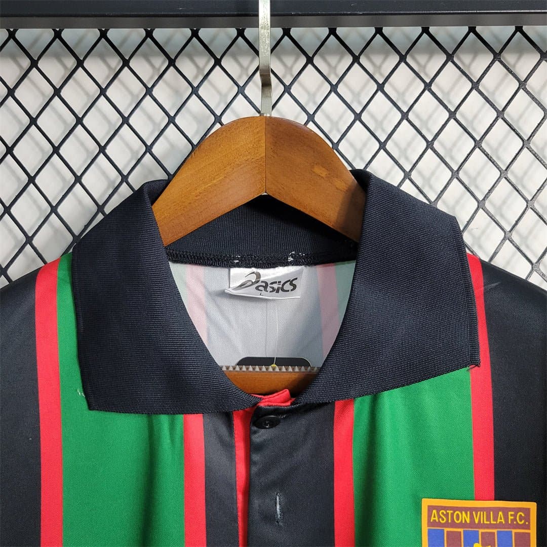 Aston Villa Retro Away Football Jersey