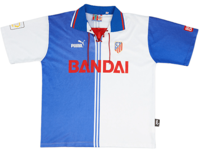 Atletico Madrid 1996-97 Third Football Jersey