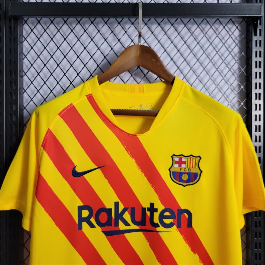 Barcelona Retro Fourth Away Football Jersey