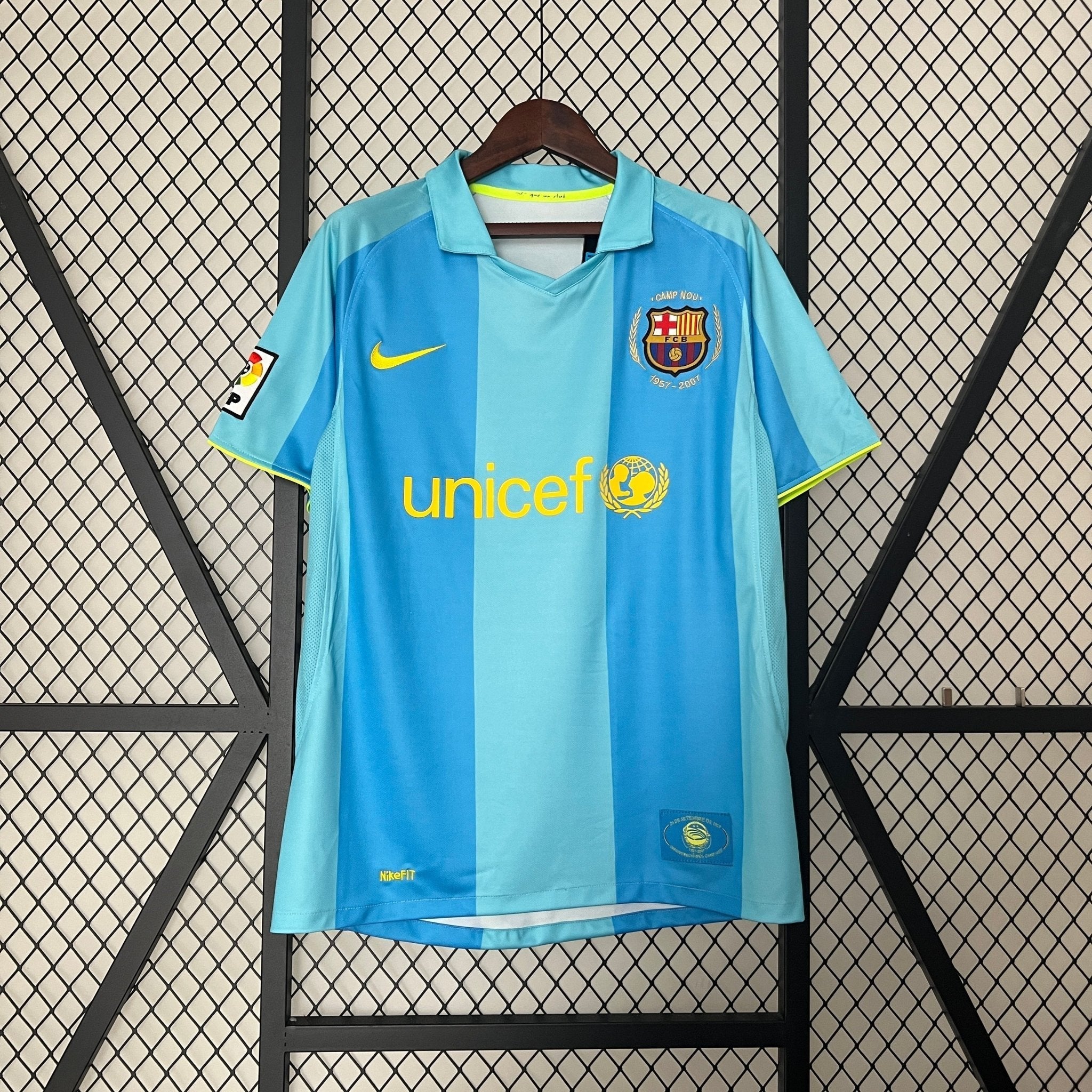 Barcelona 2007-2008 Away Football Jersey