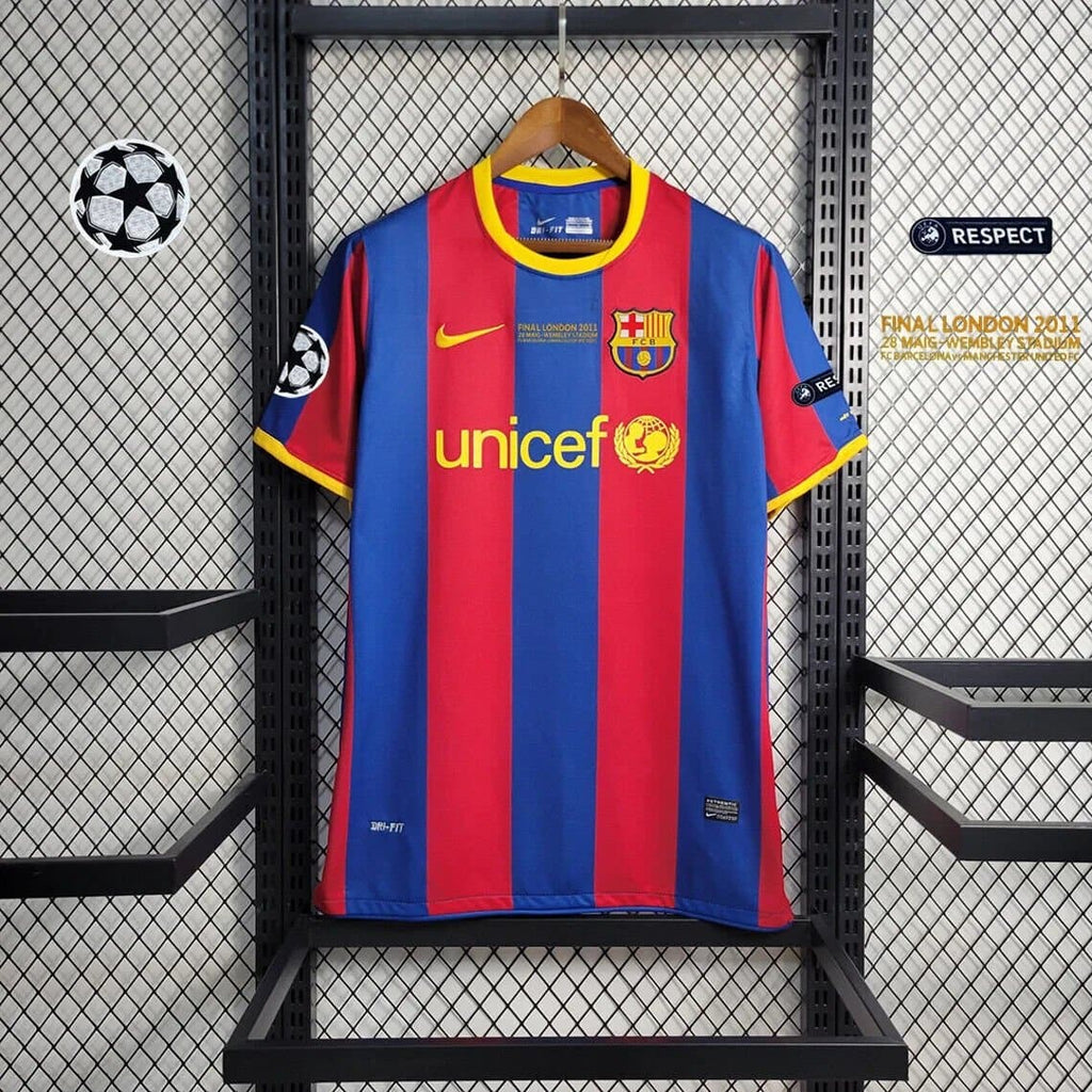 Barcelona 2010-2011 Away Retro Football Jersey