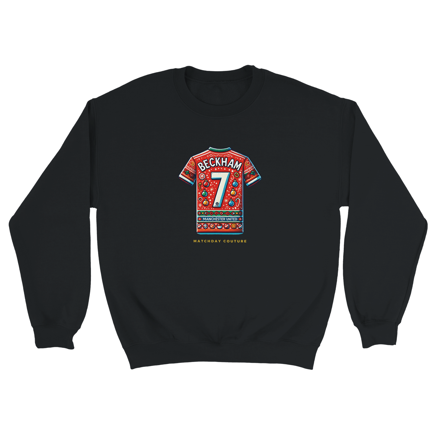 David Beckham 2024 Holiday Football Sweatshirt