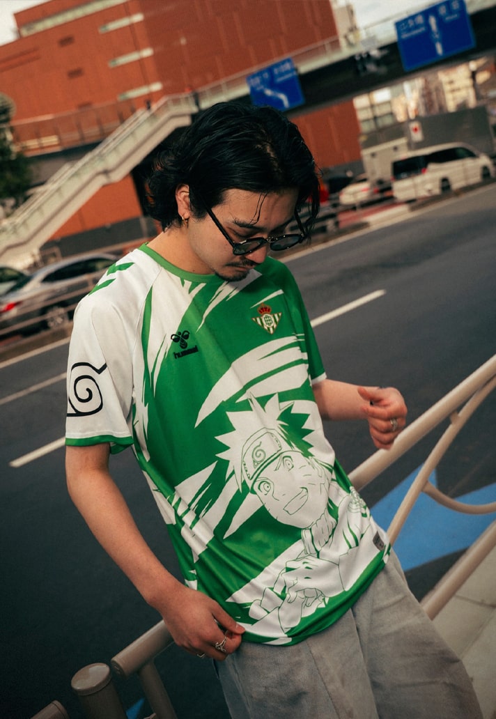 Real Betis Naruto Shirt