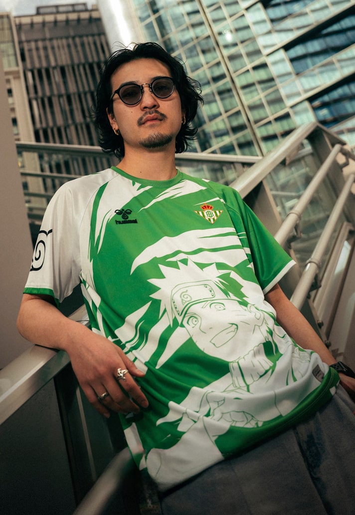 Real Betis Naruto Shirt