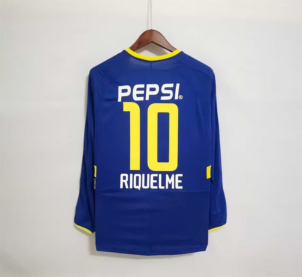 Boca Juniors 2003-2004 Home Football Jersey