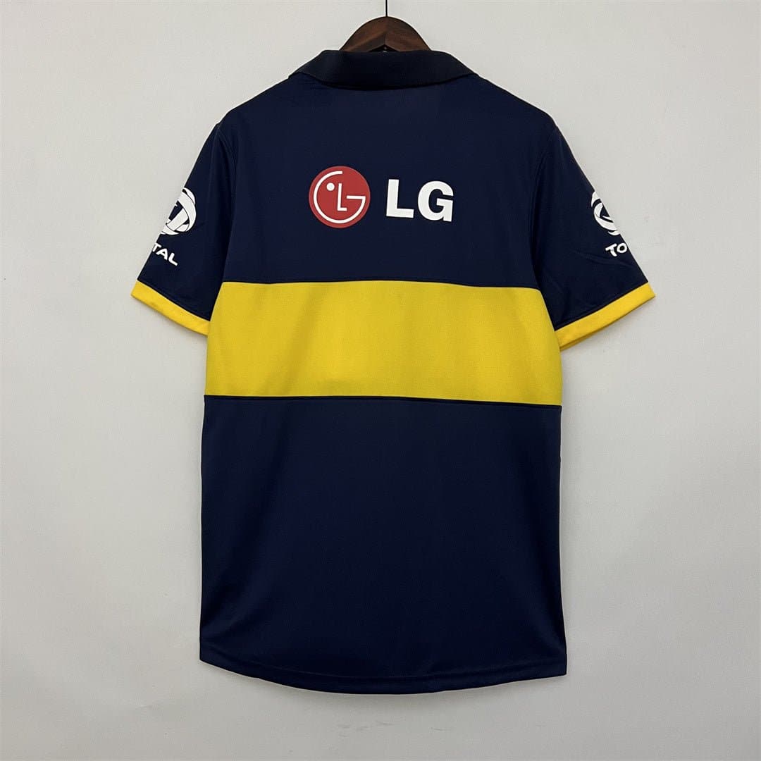 Boca Juniors Retro Home Football Jersey