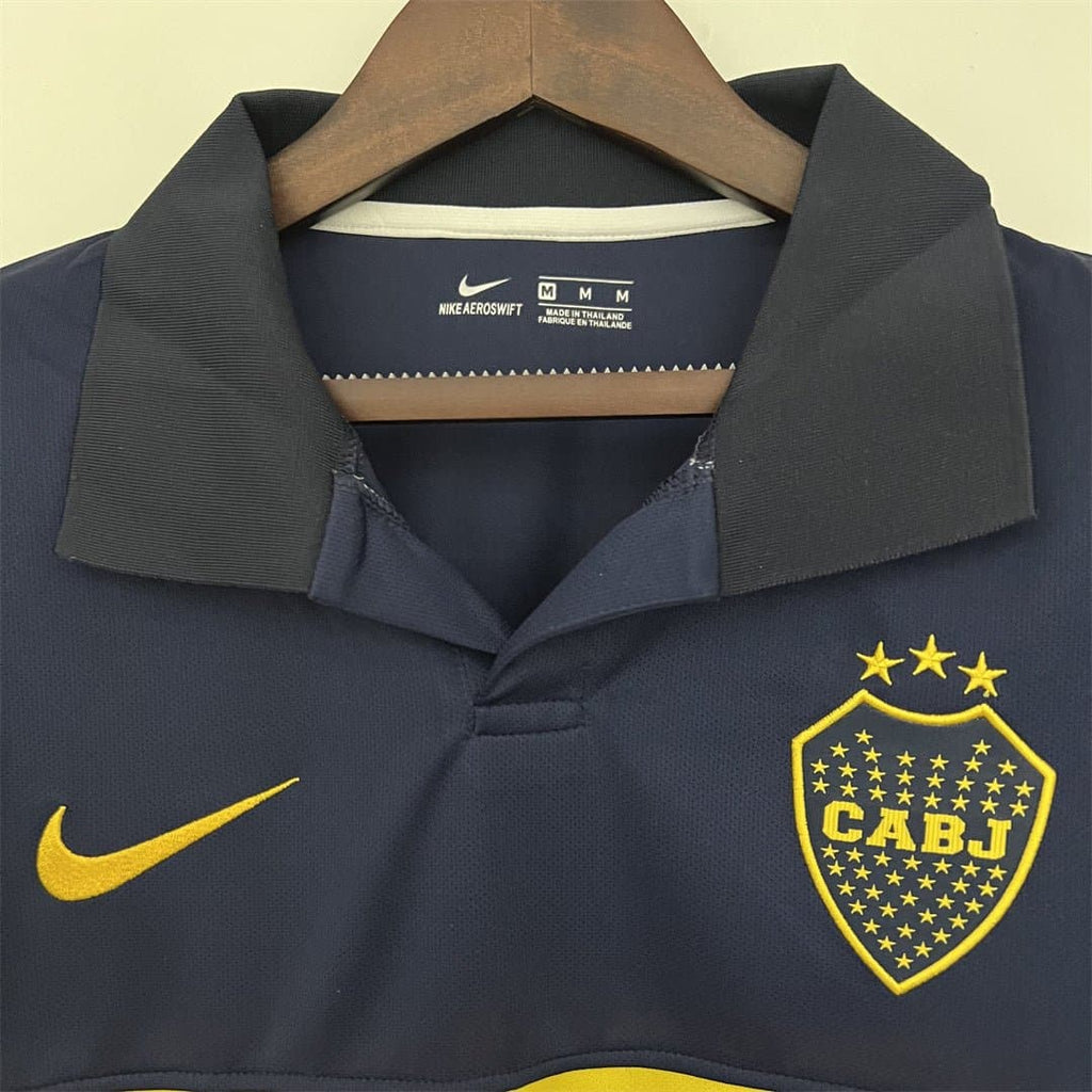Boca Juniors Retro Home Football Jersey