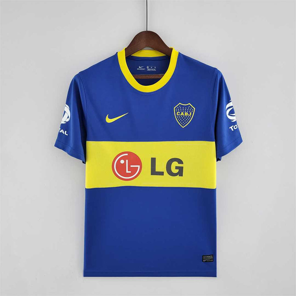 Boca Juniors Retro Home Football Jersey