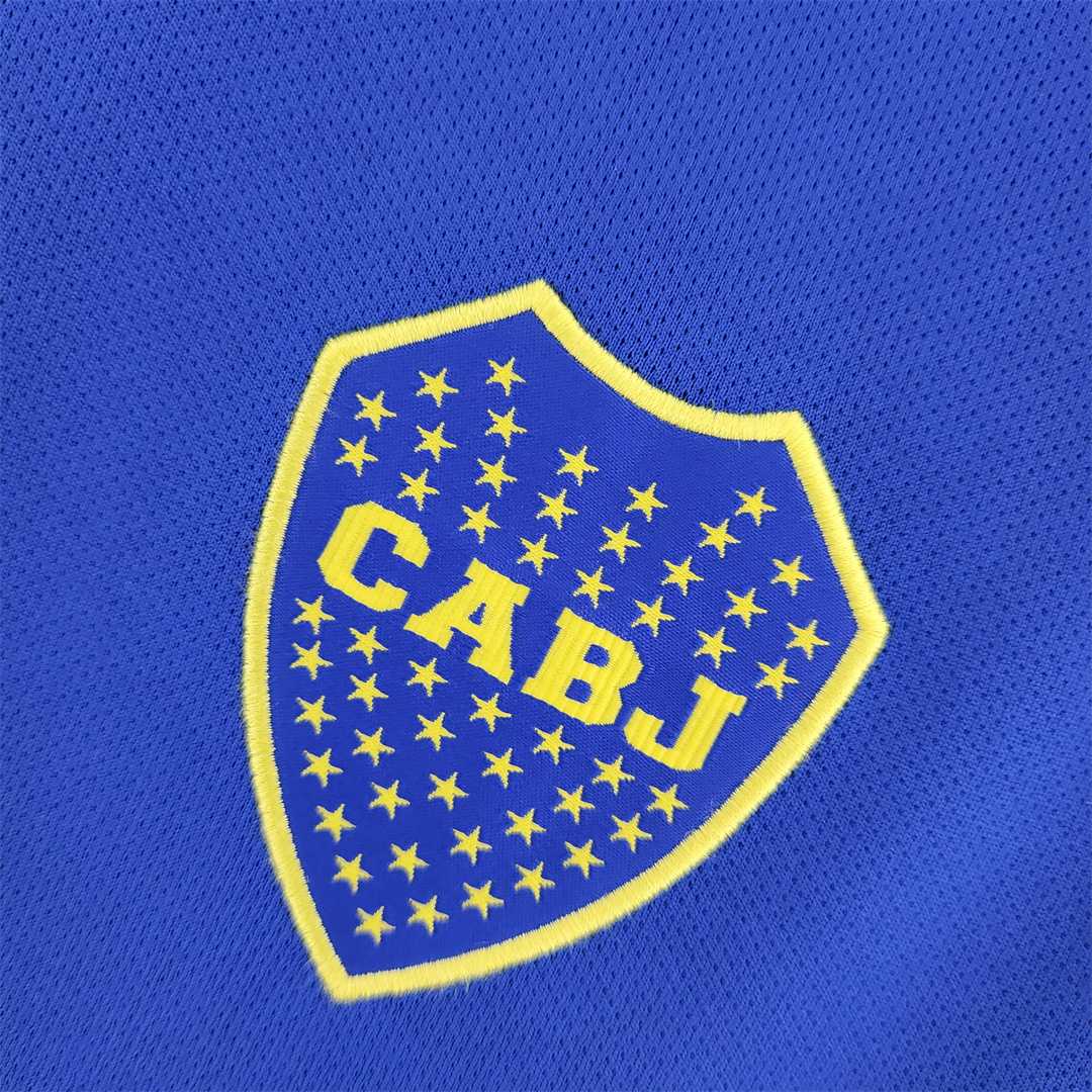 Boca Juniors Retro Home Football Jersey