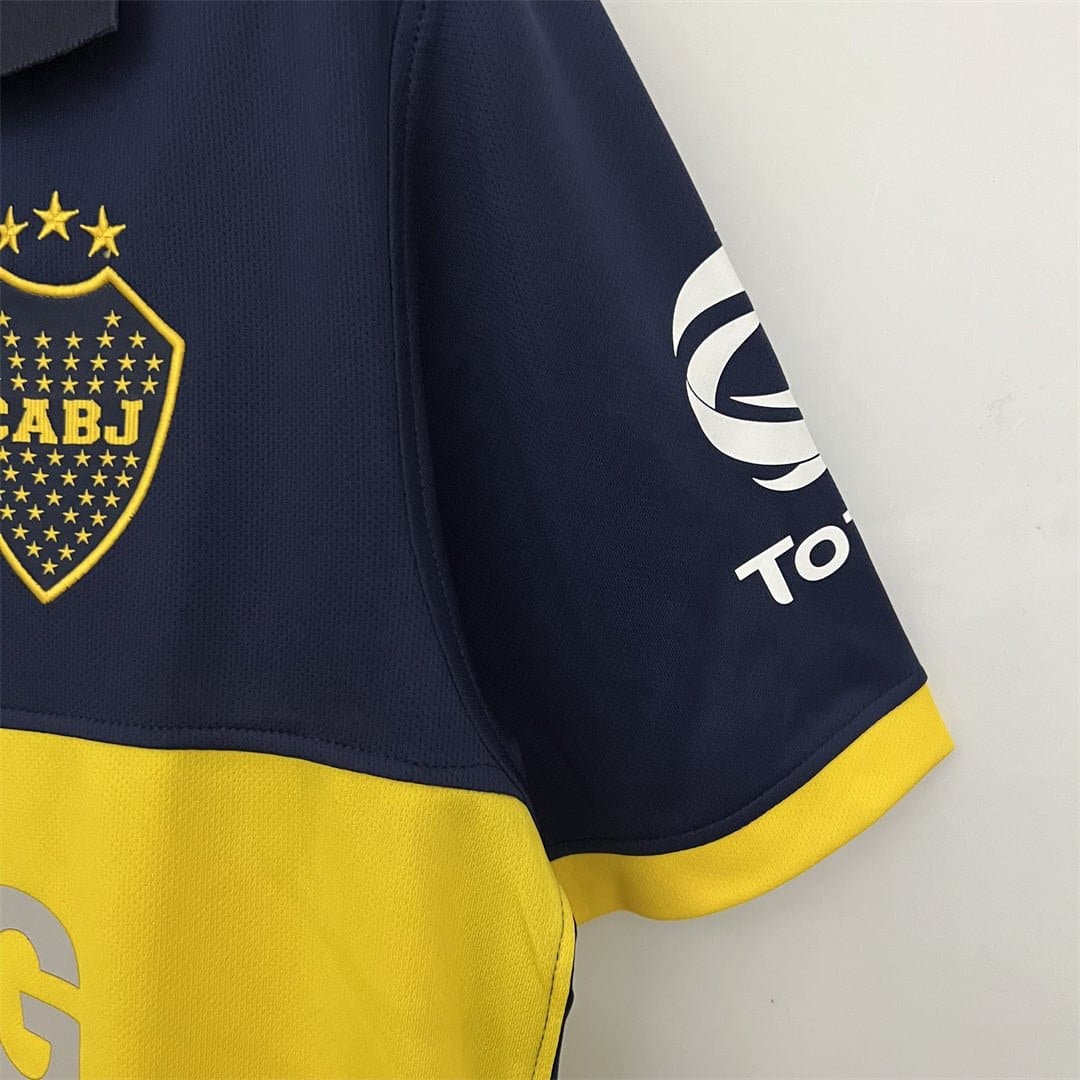 Boca Juniors Retro Home Football Jersey