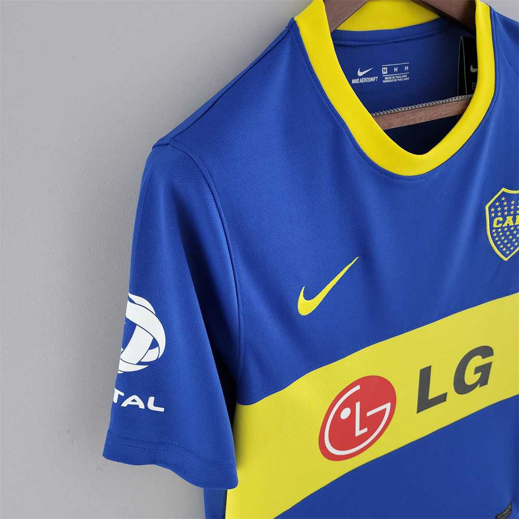 Boca Juniors Retro Home Football Jersey