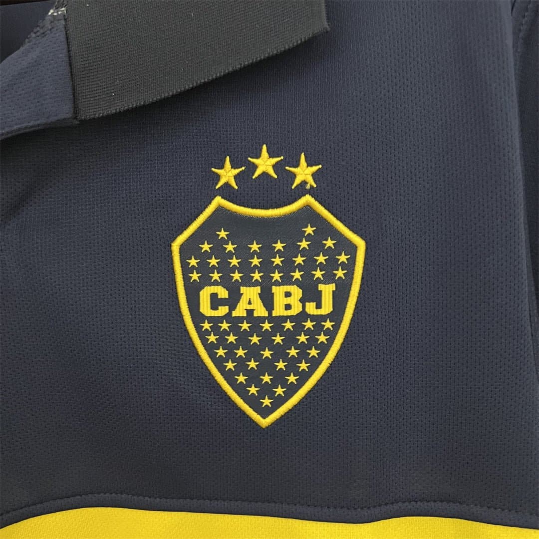 Boca Juniors Retro Home Football Jersey
