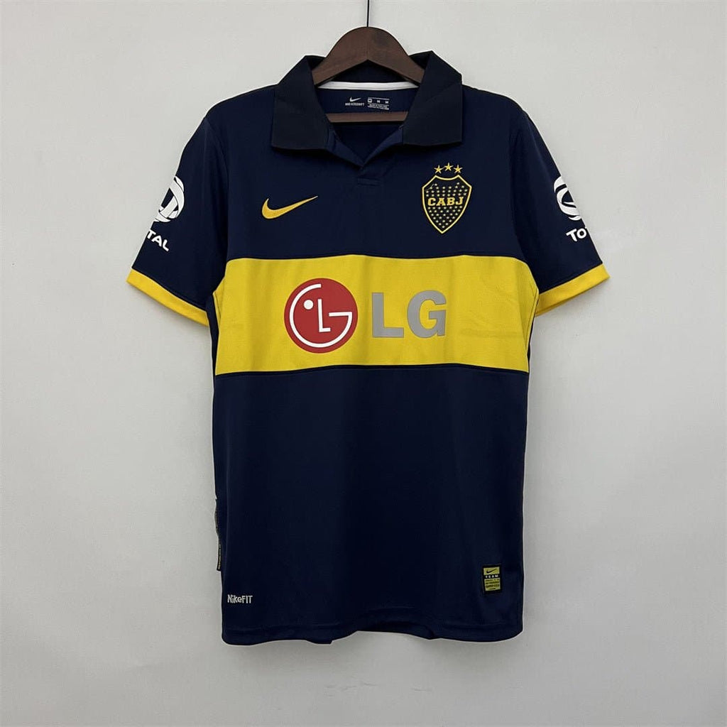 Boca Juniors Retro Home Football Jersey