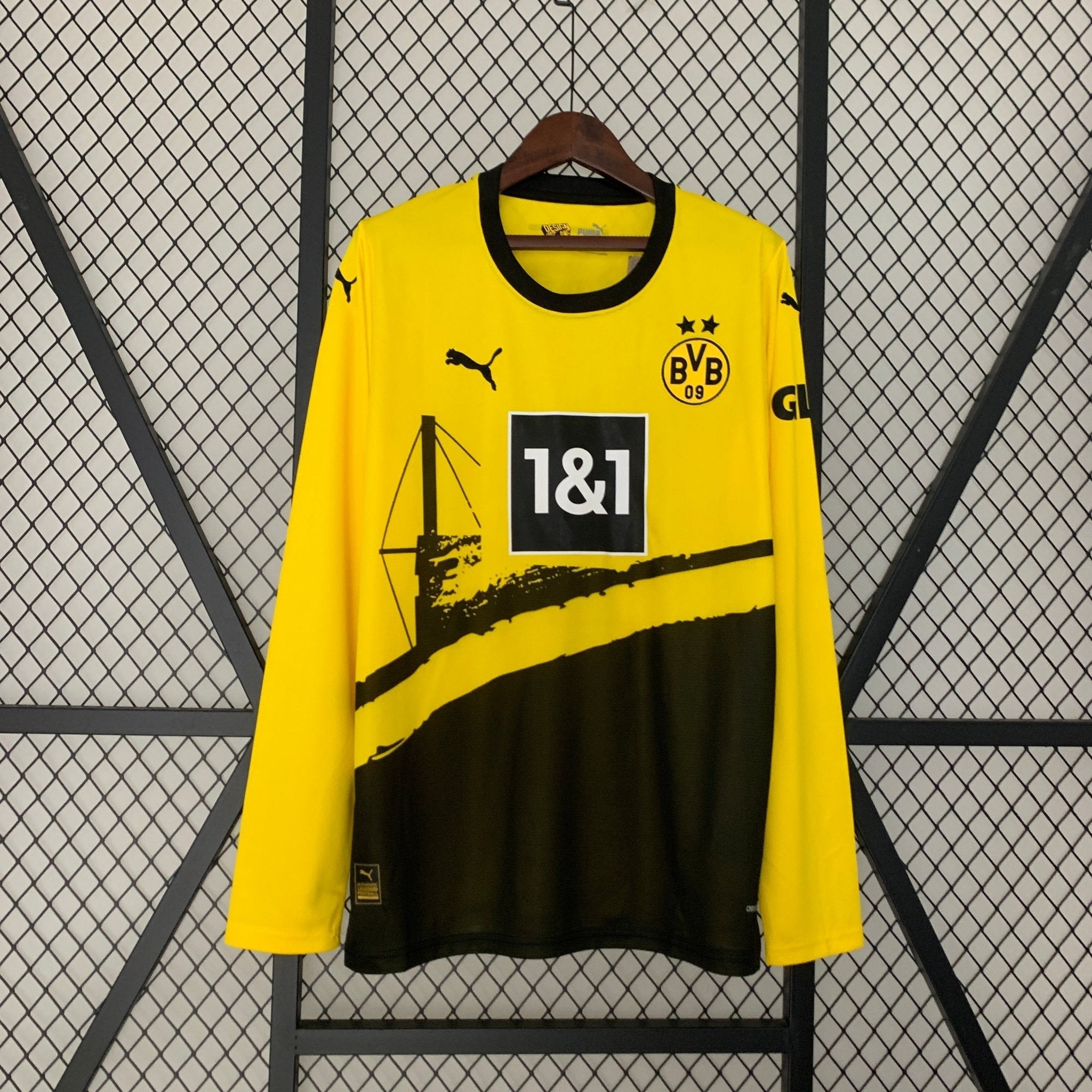 Borussia Dortmund 2023-2024 Home Football Jersey