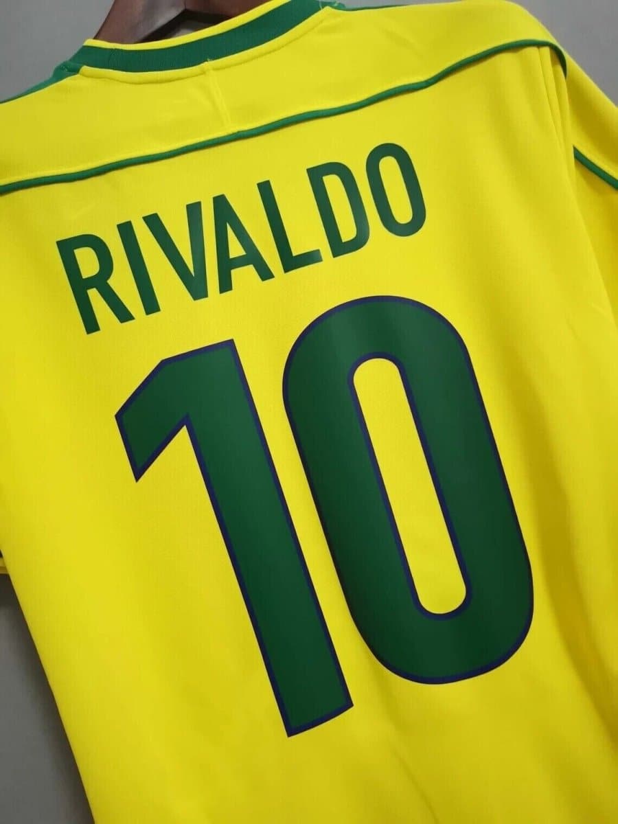 Brazil 1998 World Cup Home Jersey