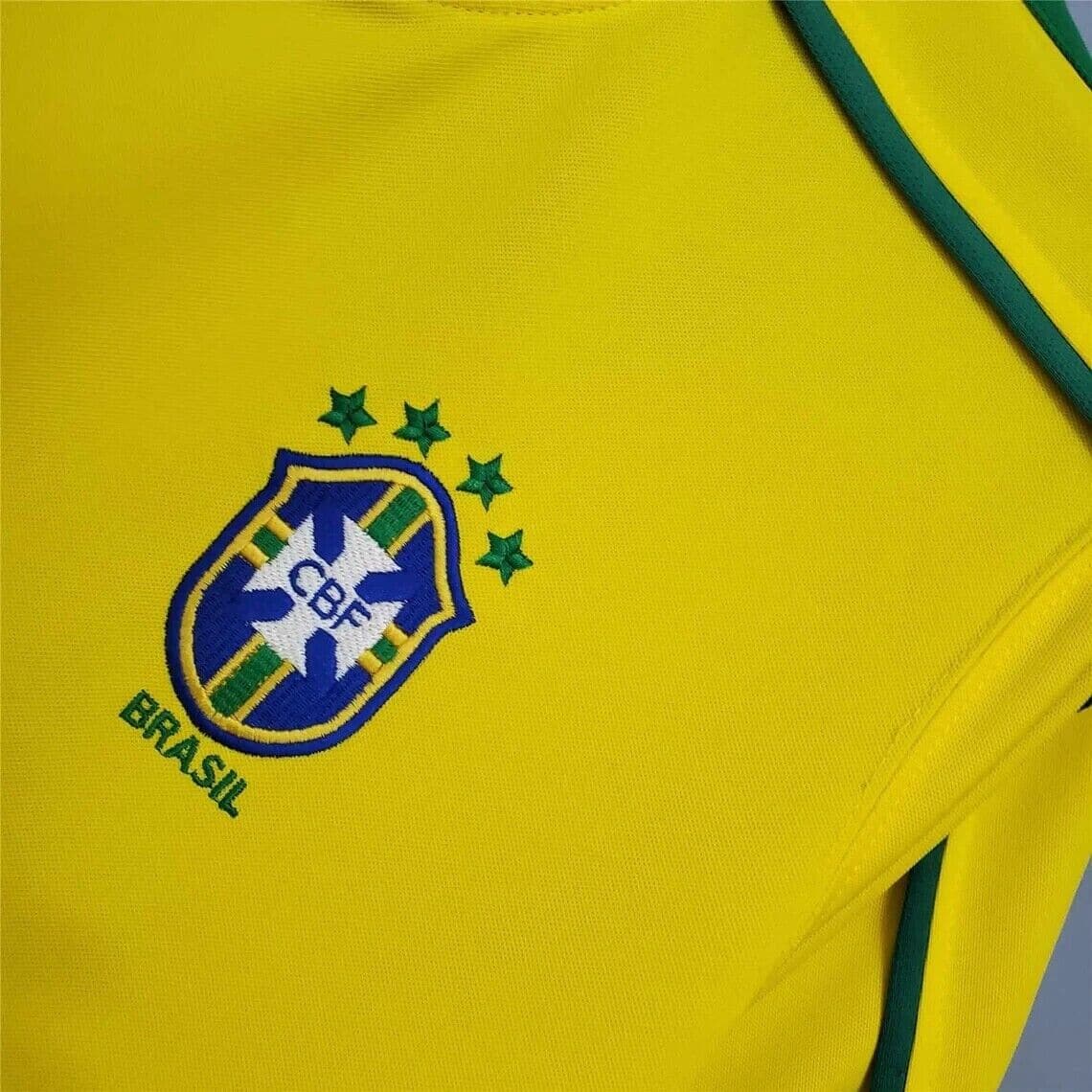 Brazil 1998 World Cup Home Jersey