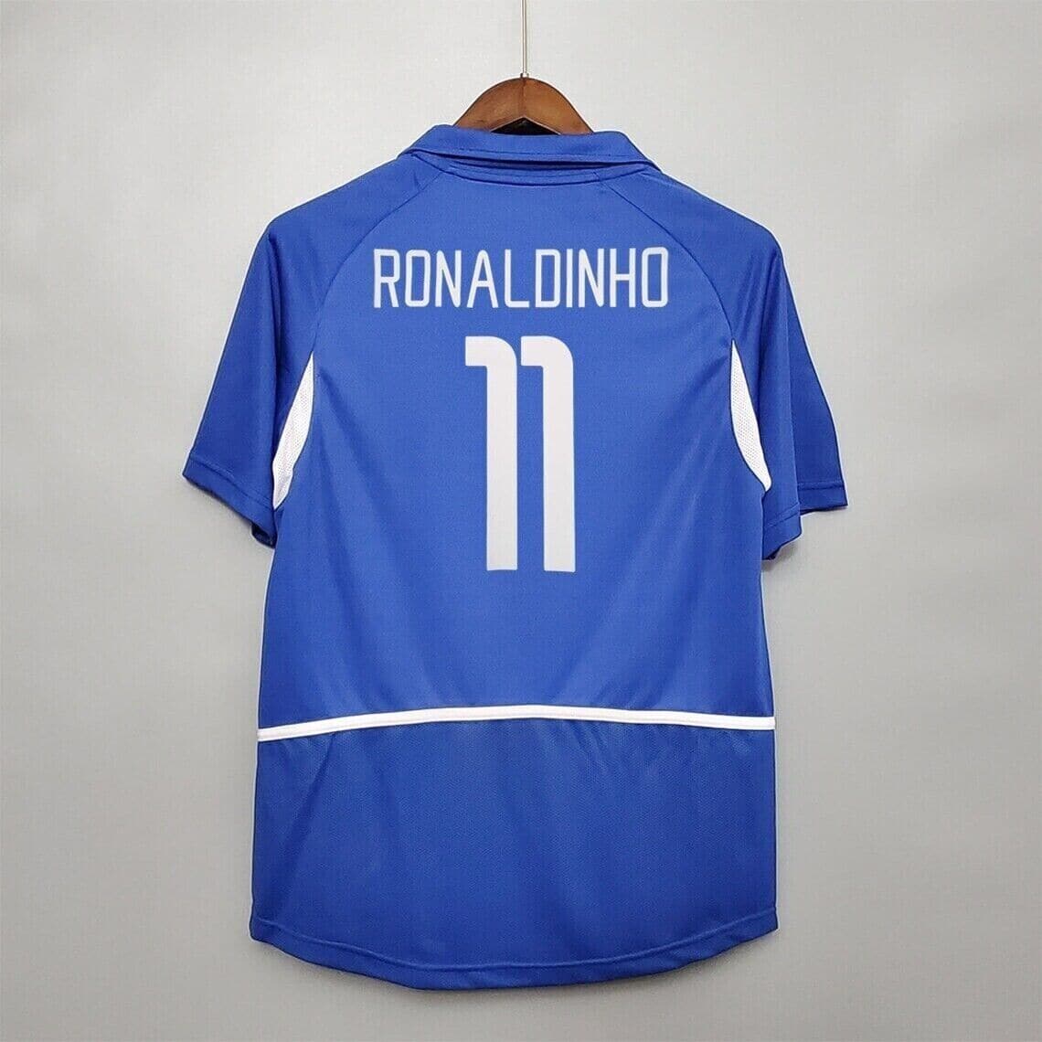 Brazil 2002 Away Retro Football Jersey