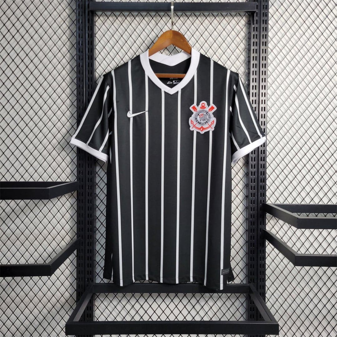 Corinthians Retro Away Football Jersey