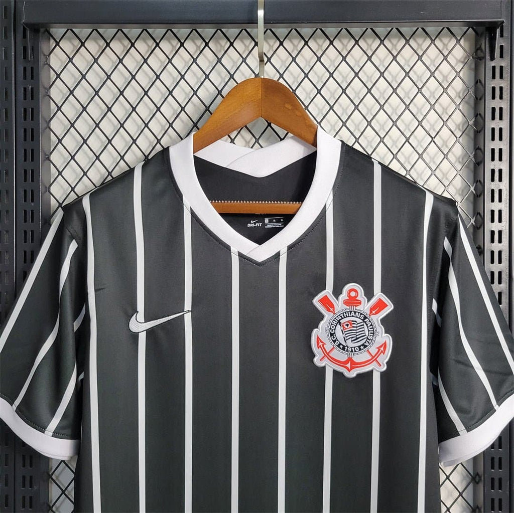 Corinthians Retro Away Football Jersey