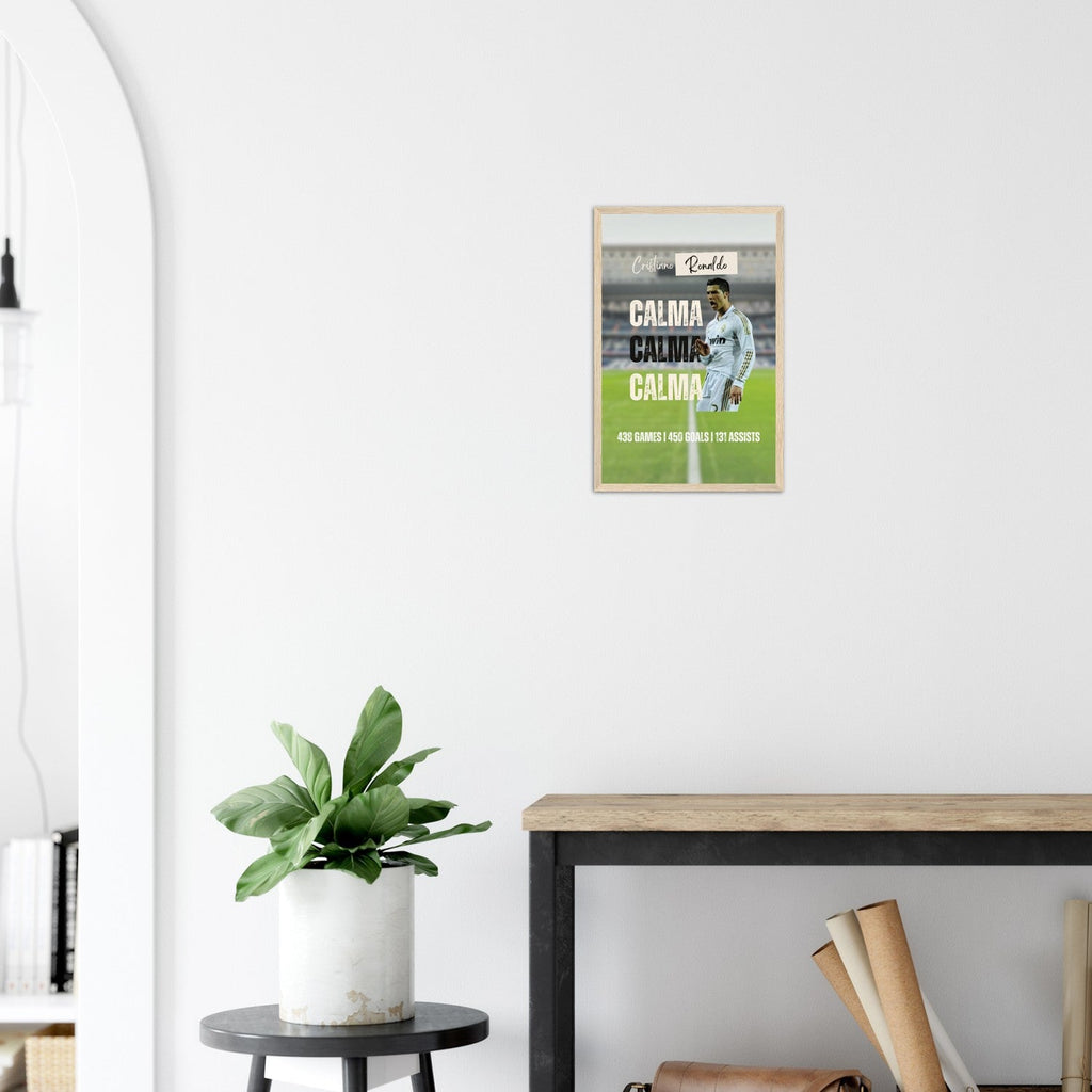 Cristiano Ronaldo CR7 Legacy Football Poster