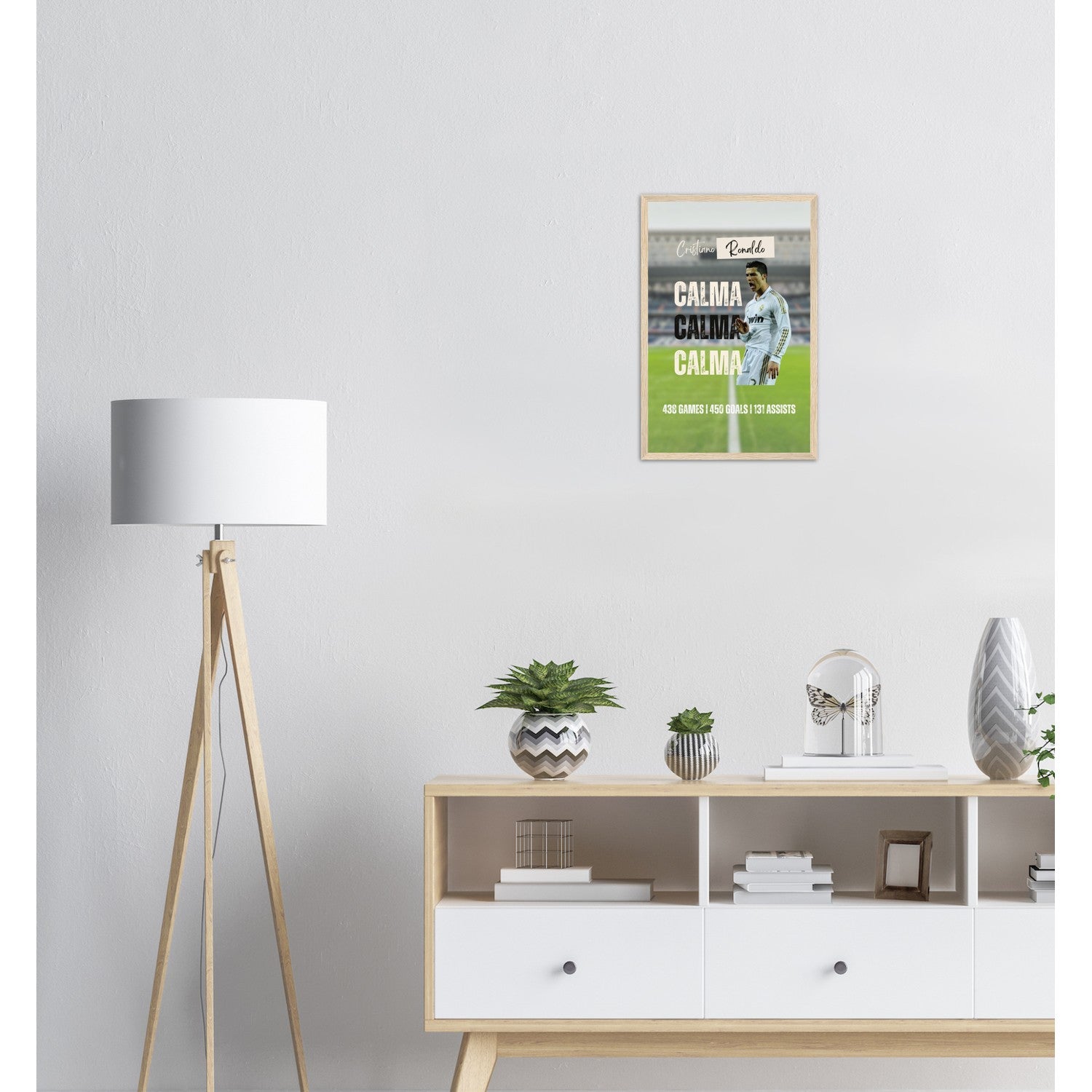 Cristiano Ronaldo CR7 Legacy Football Poster