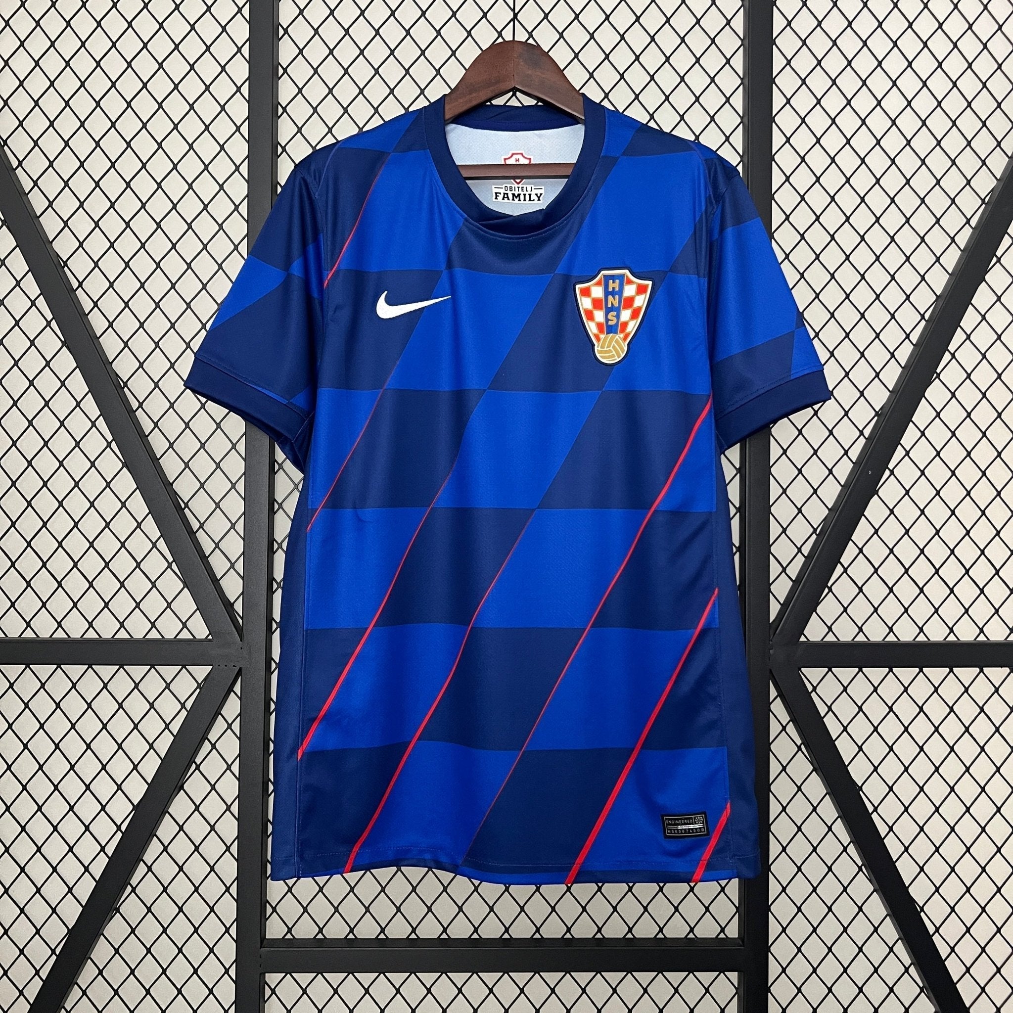 Croatia 2024 Away Football Jersey