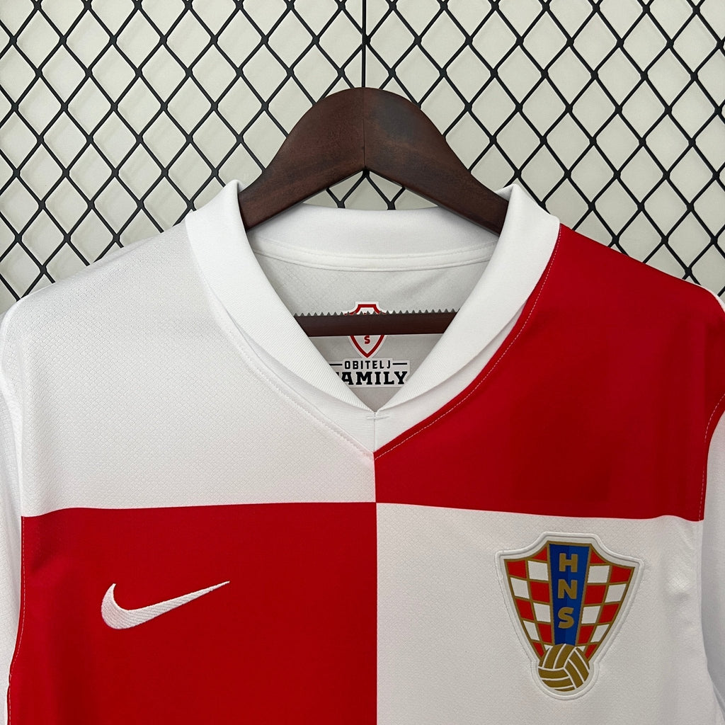 Croatia 2024 Home Football Jersey