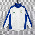 Brazil Retro Windbreaker (White)