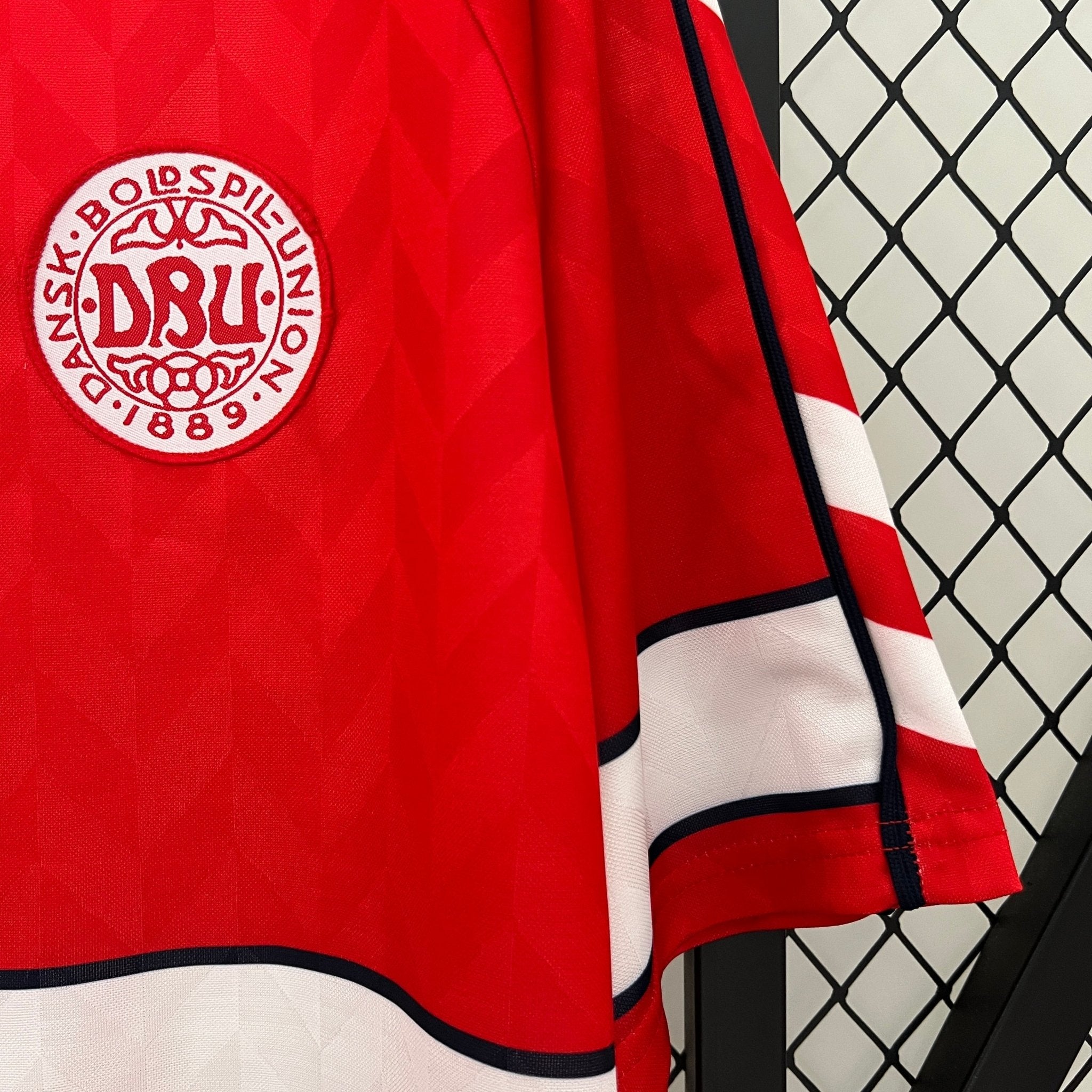 Denmark 1988 Home Football Jersey