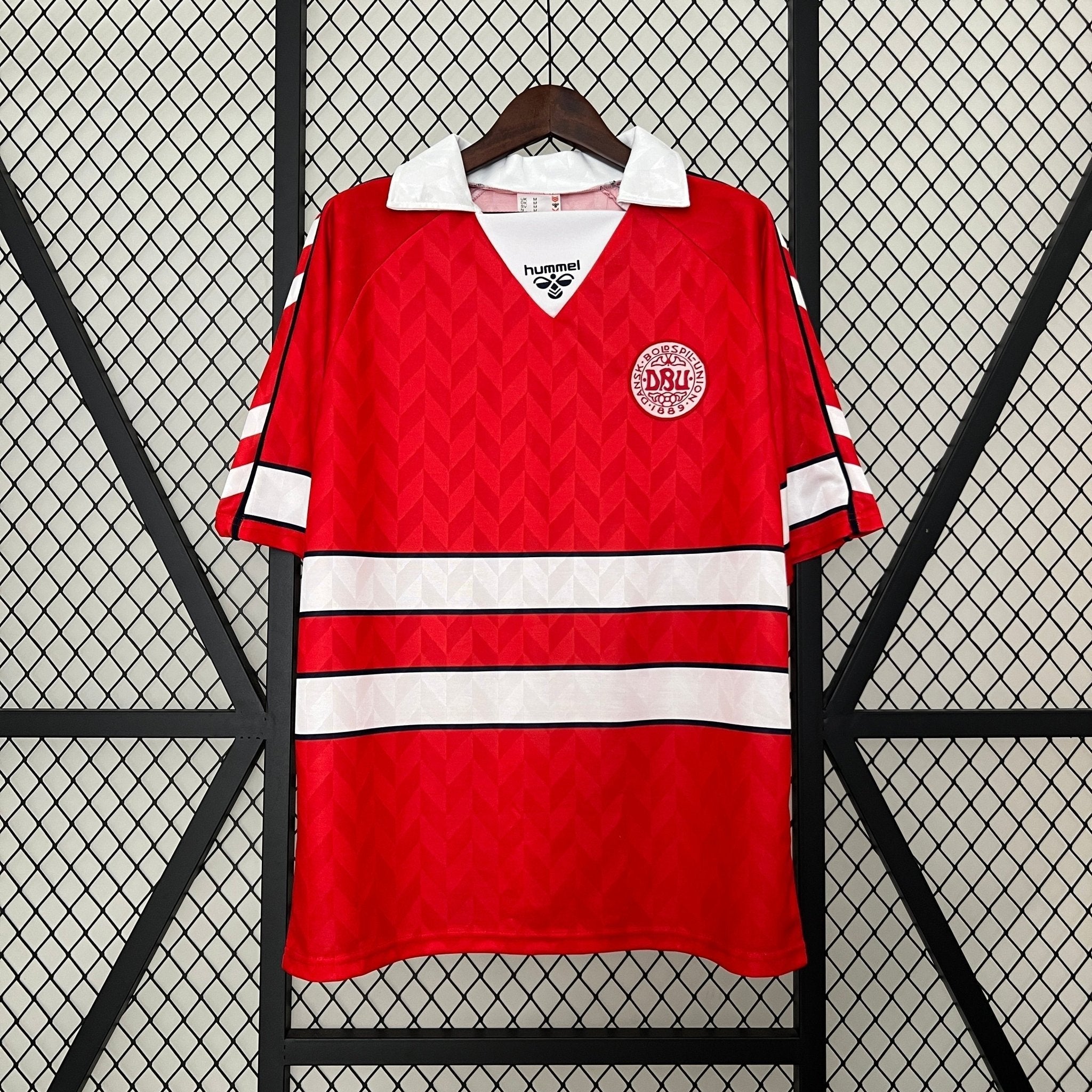 Denmark 1988 Home Football Jersey