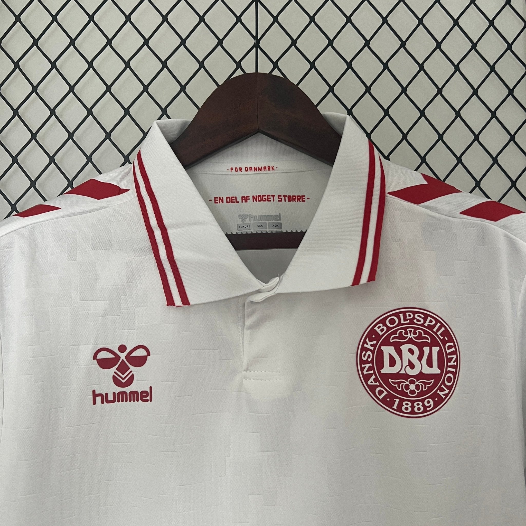 Denmark 2024 Away Football Jersey