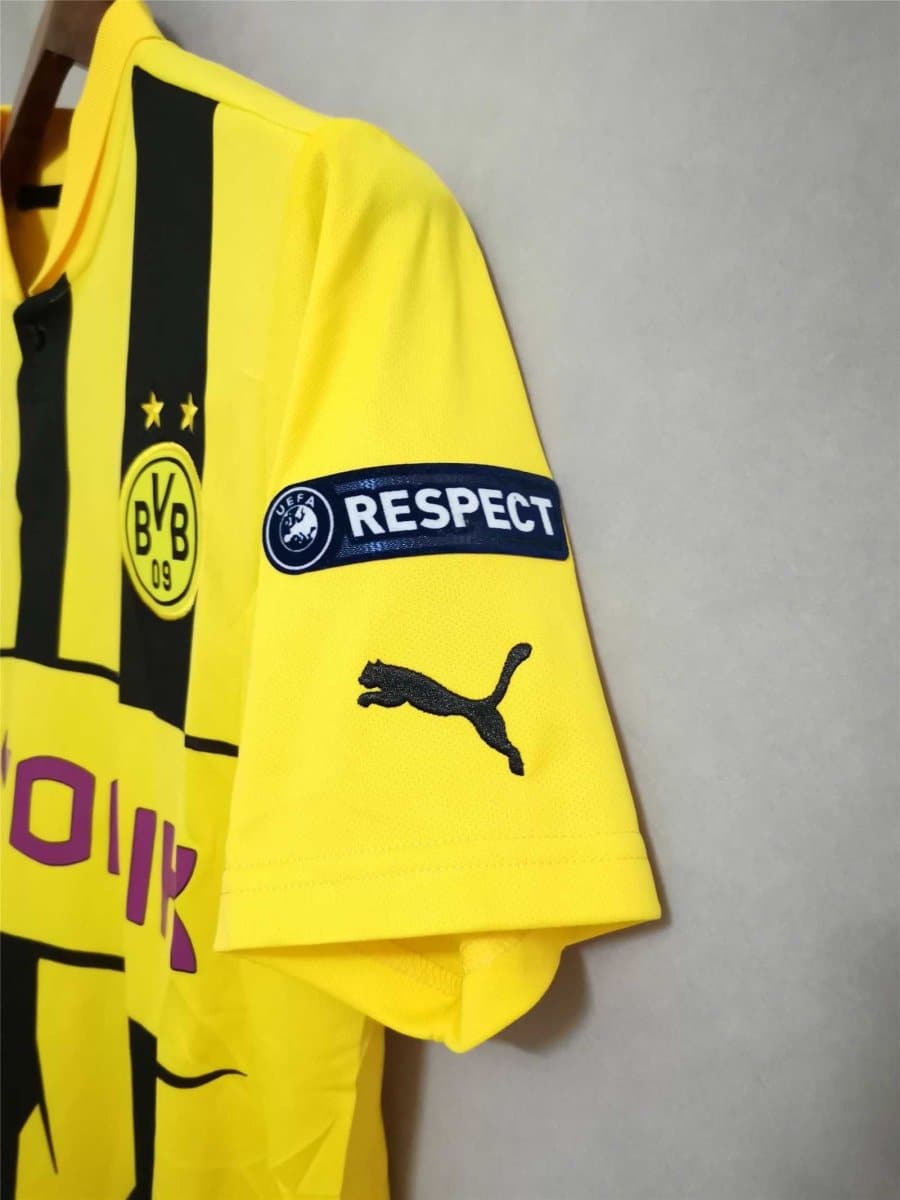 Borussia Dortmund Retro Home Football Jersey