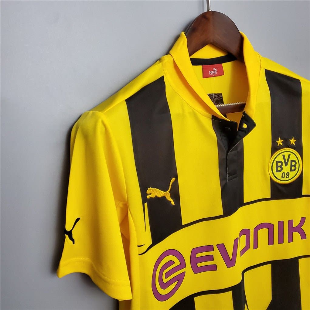 Borussia Dortmund Retro Home Football Jersey