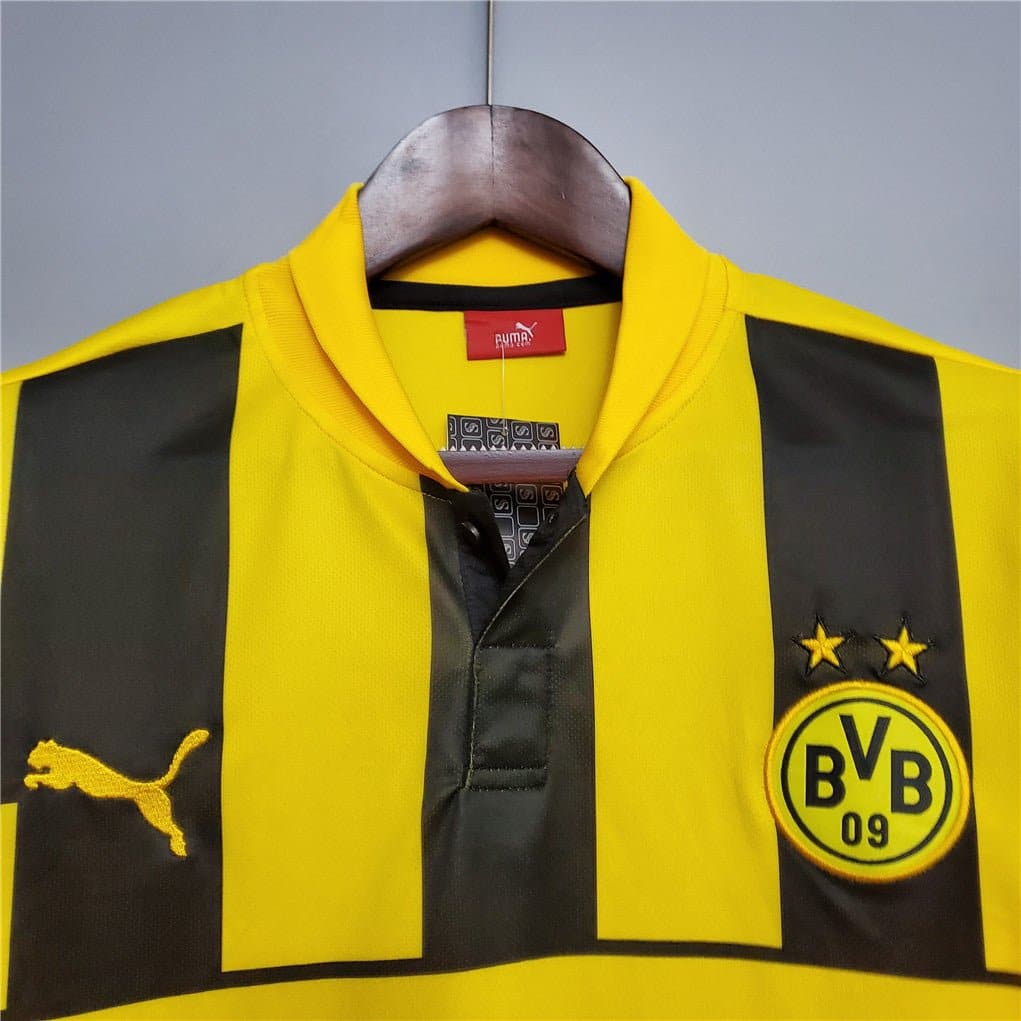 Borussia Dortmund Retro Home Football Jersey