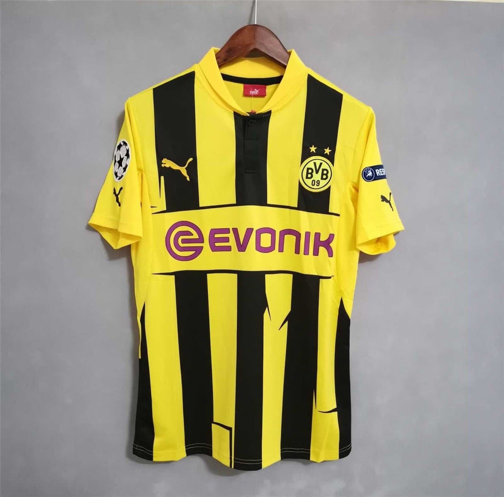 Borussia Dortmund Retro Home Football Jersey