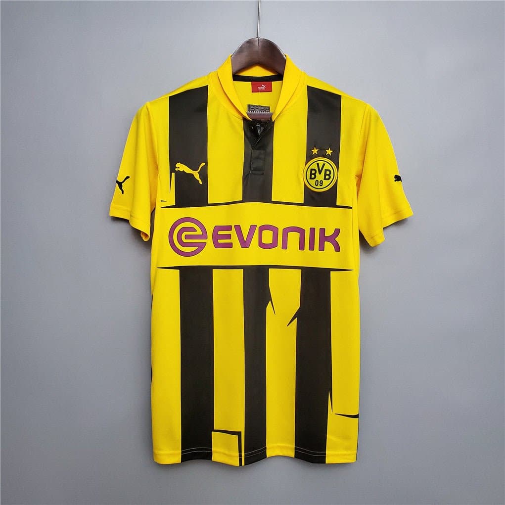 Borussia Dortmund Retro Home Football Jersey