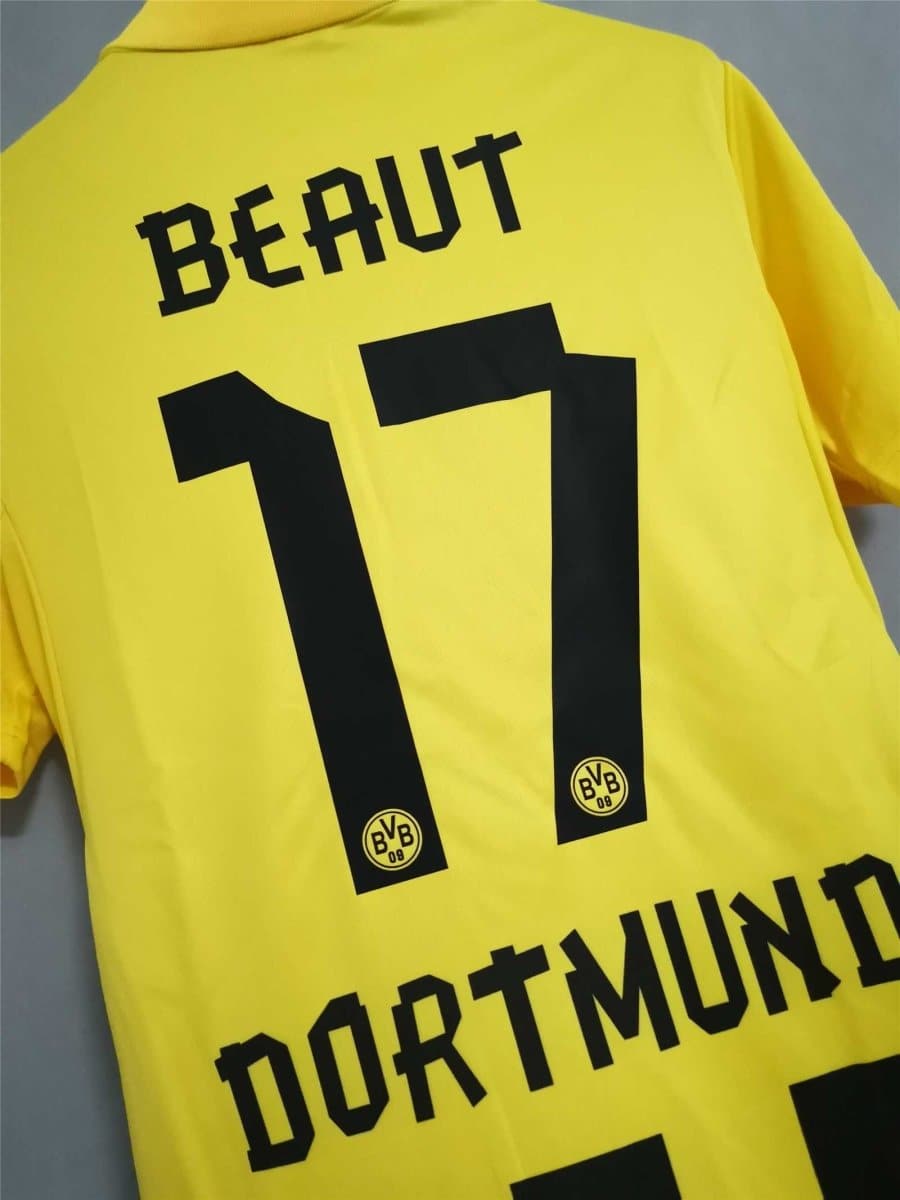 Borussia Dortmund Retro Home Football Jersey