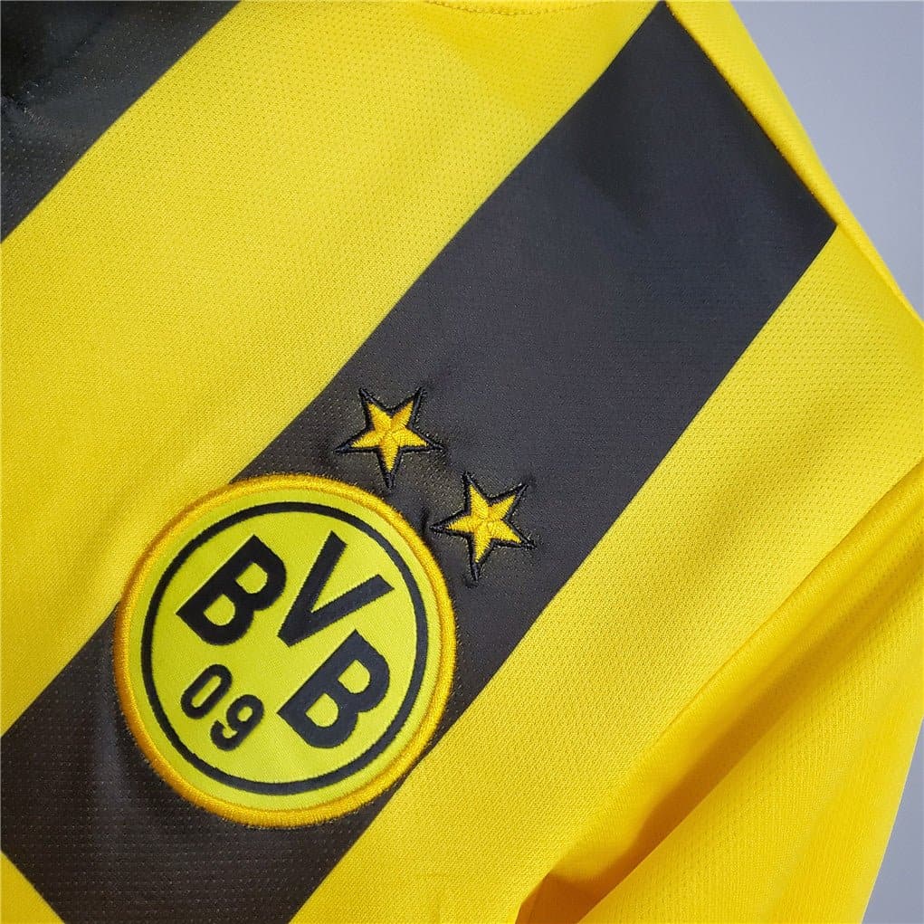 Borussia Dortmund Retro Home Football Jersey