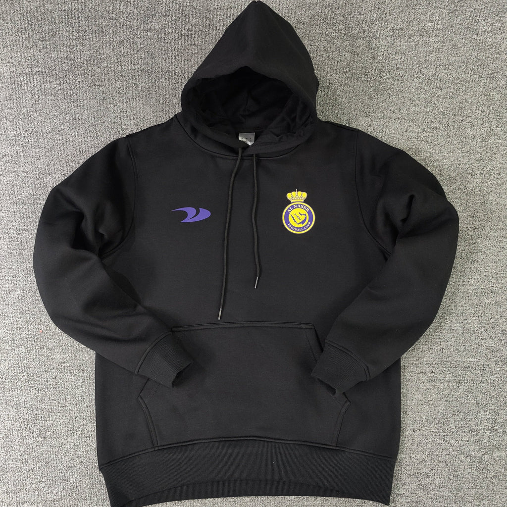 Al Nassr Signed Ronaldo Hoodie (Black)