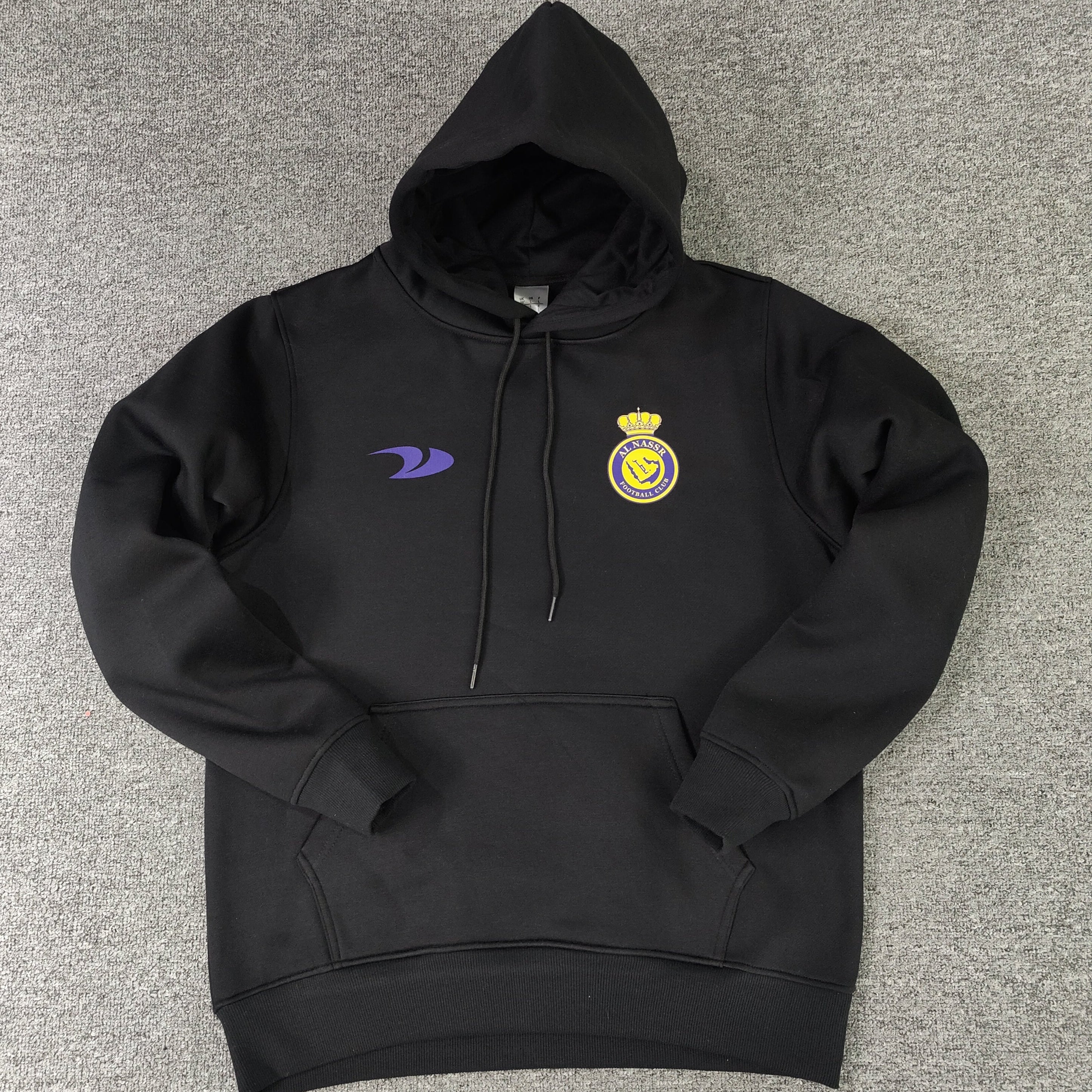 Al Nassr Signed Ronaldo Hoodie (Black)