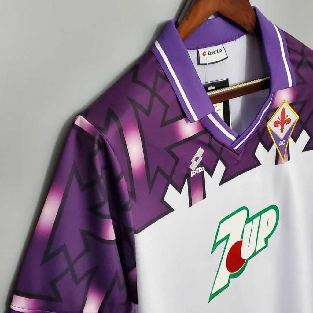 Fiorentina Retro Away Football Jersey