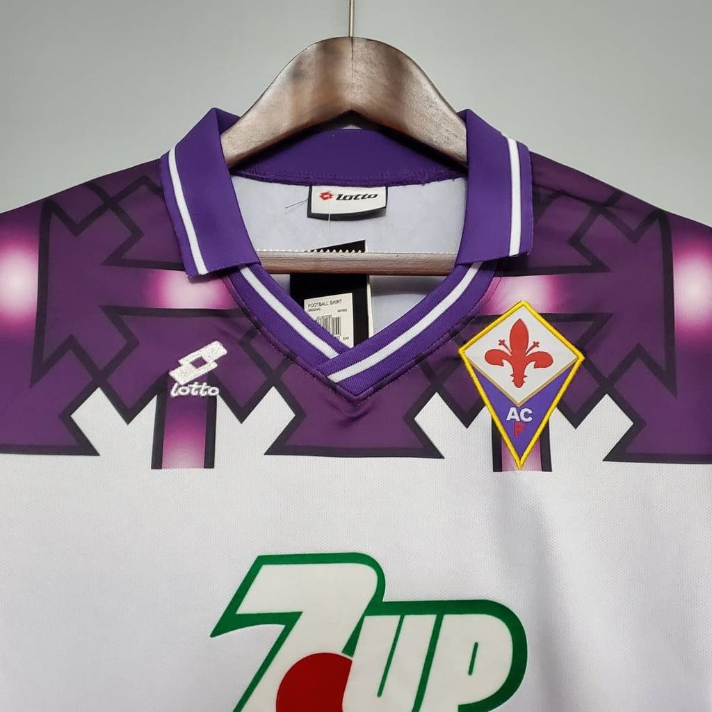 Fiorentina Retro Away Football Jersey