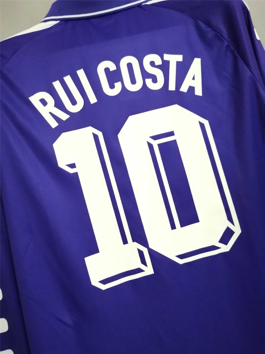 Fiorentina Retro Home Football Jersey